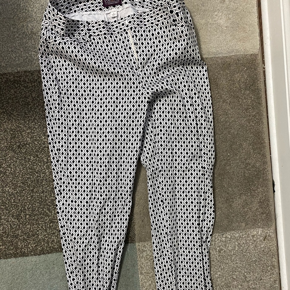 Straight leg dress pants